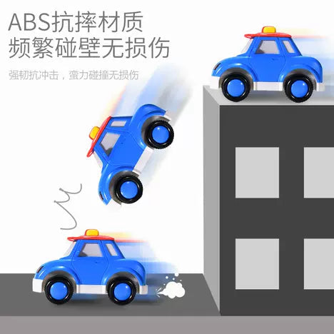 Inertial Power Mini Cartoon Rocking Car