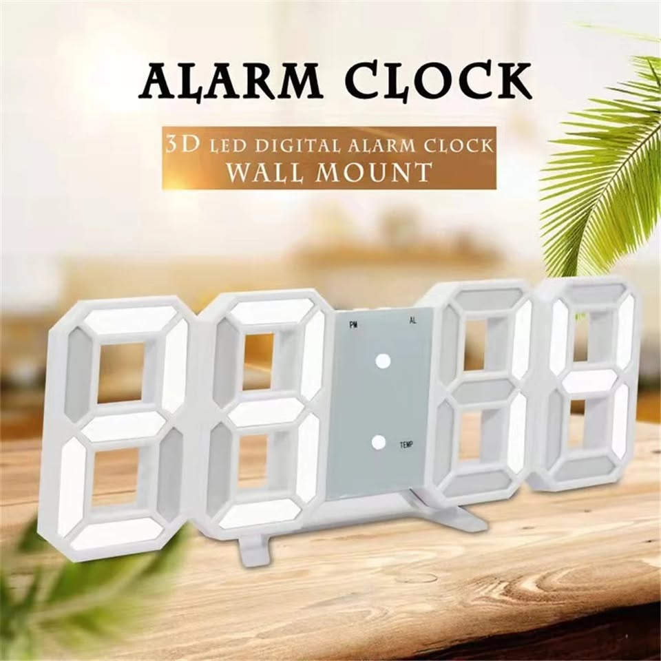 Electronic Digital LED Table & Wall Clock