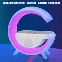 Multi-functional Bluetooth Night Light With Wireless Charger