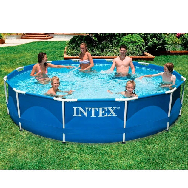 INTEX 8ftx20in Metal Frame Family Pool
