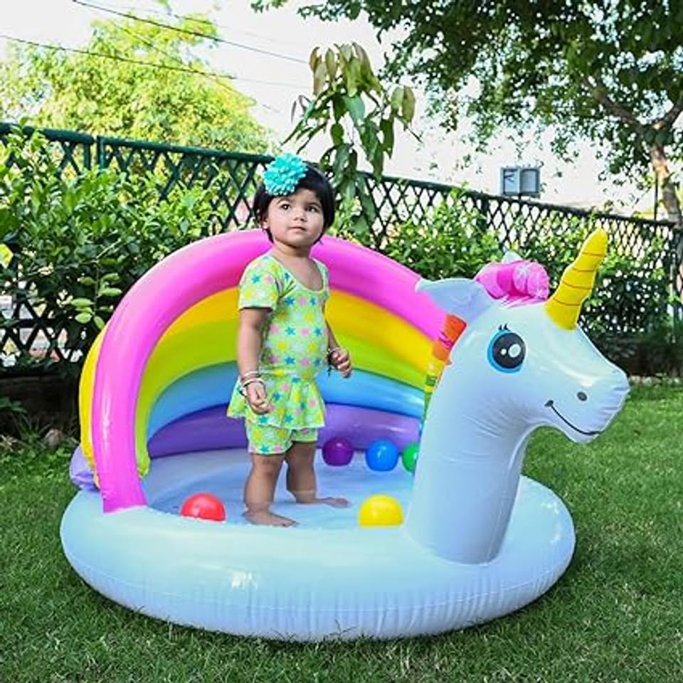 INTEX Unicorn Baby Swimming Pool 27.2" x 40.2" x 50.0"