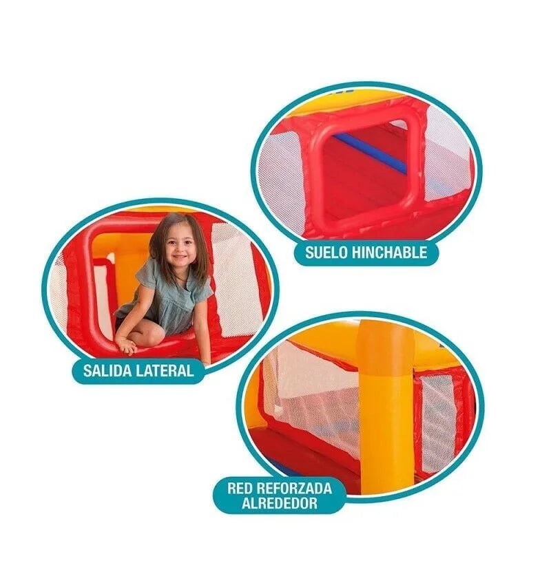 INTEX Jump O Lene ™ Trampoline Playhouse ( 68.5″ X 68.5″ X 44″ )