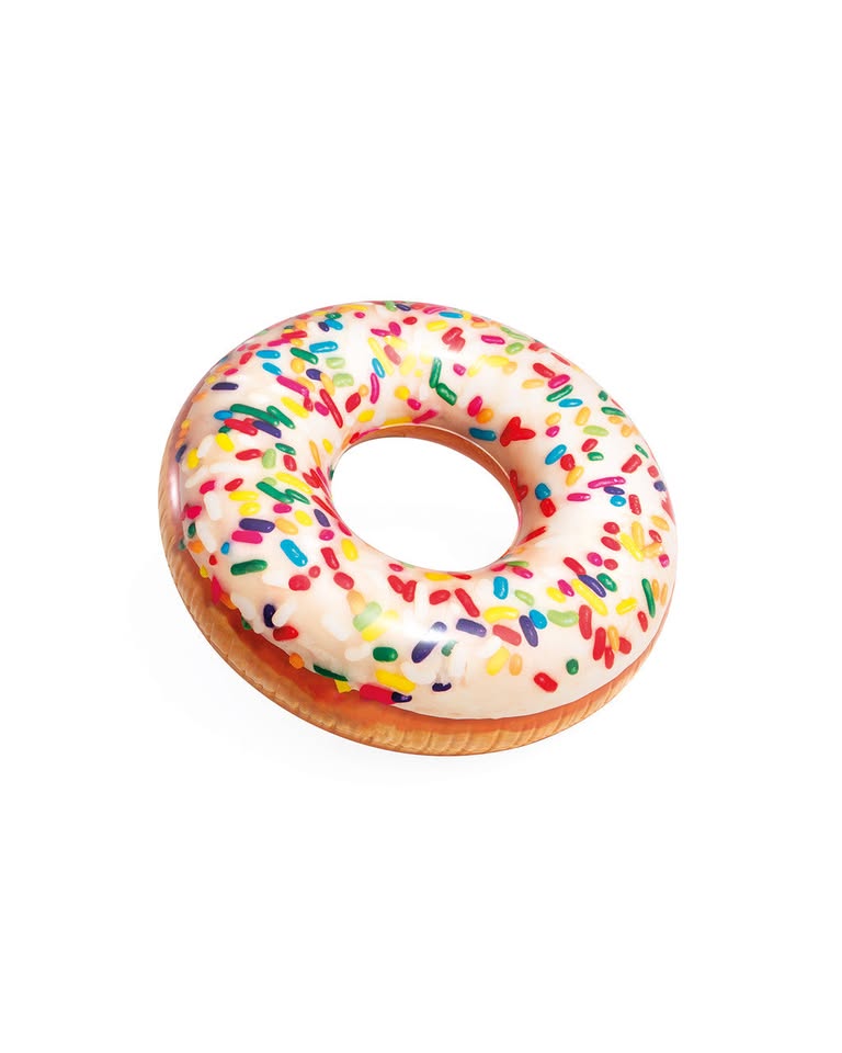 INTEX Sprinkle Donut Inflatable Pool Swim Tube 39" x 10"