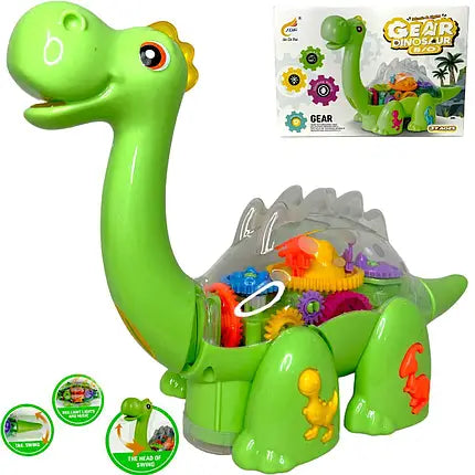 Light & Music Gear Dinosaur Toy