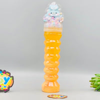 1Pc Squishy Snowflake Crystal Slime Mud Bottle