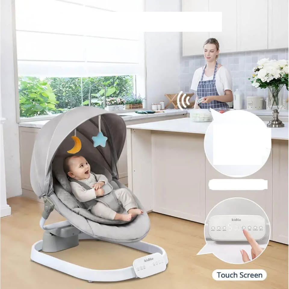 Kidilo 4in1 Deluxe Multi-functional Musical Bassinet