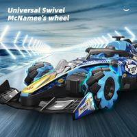 2.4G Remote & Watch Control Ferrari F1 Stunt Car With Smoke