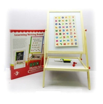 Wooden Double-Sided Learning Writing Board