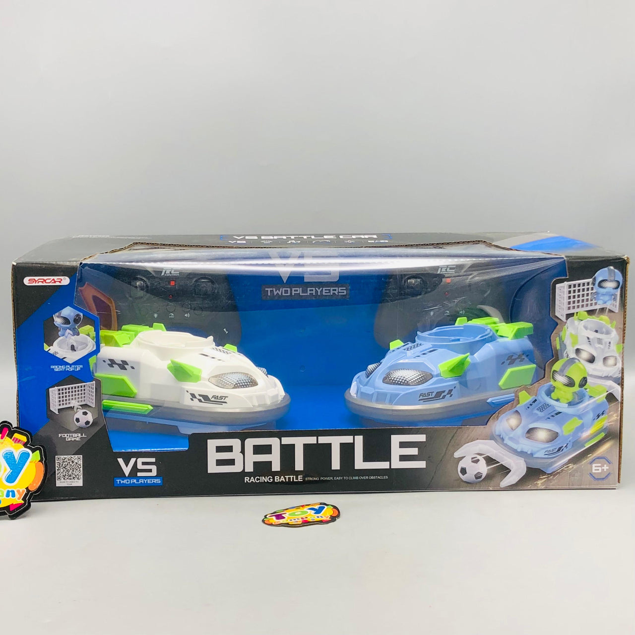 2.4G RC 2Pcs Football Game Battle Bumper Cars