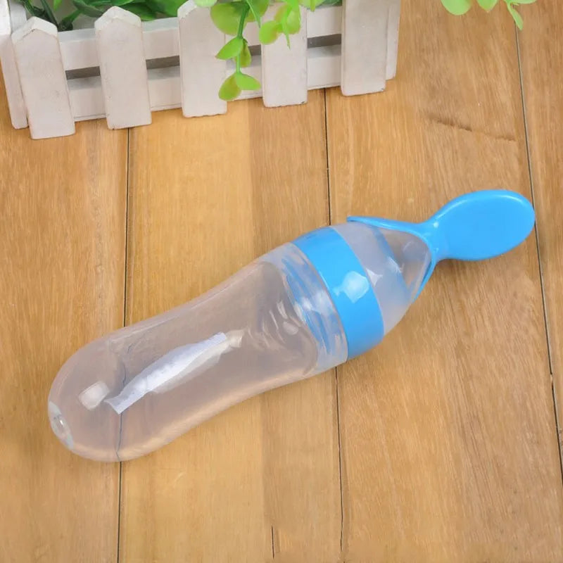 Silicon Newborn Baby Feeding Spoon