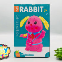 Electric Singer Rabbit With Light & Dance