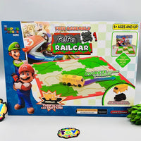 DIY Super Mario Car Track Puzzle Set