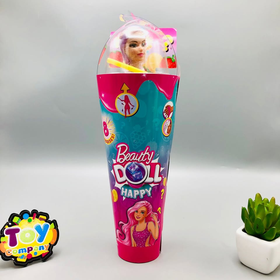 1Pc Color Reveal Doll With 8 Surprises & Accessories