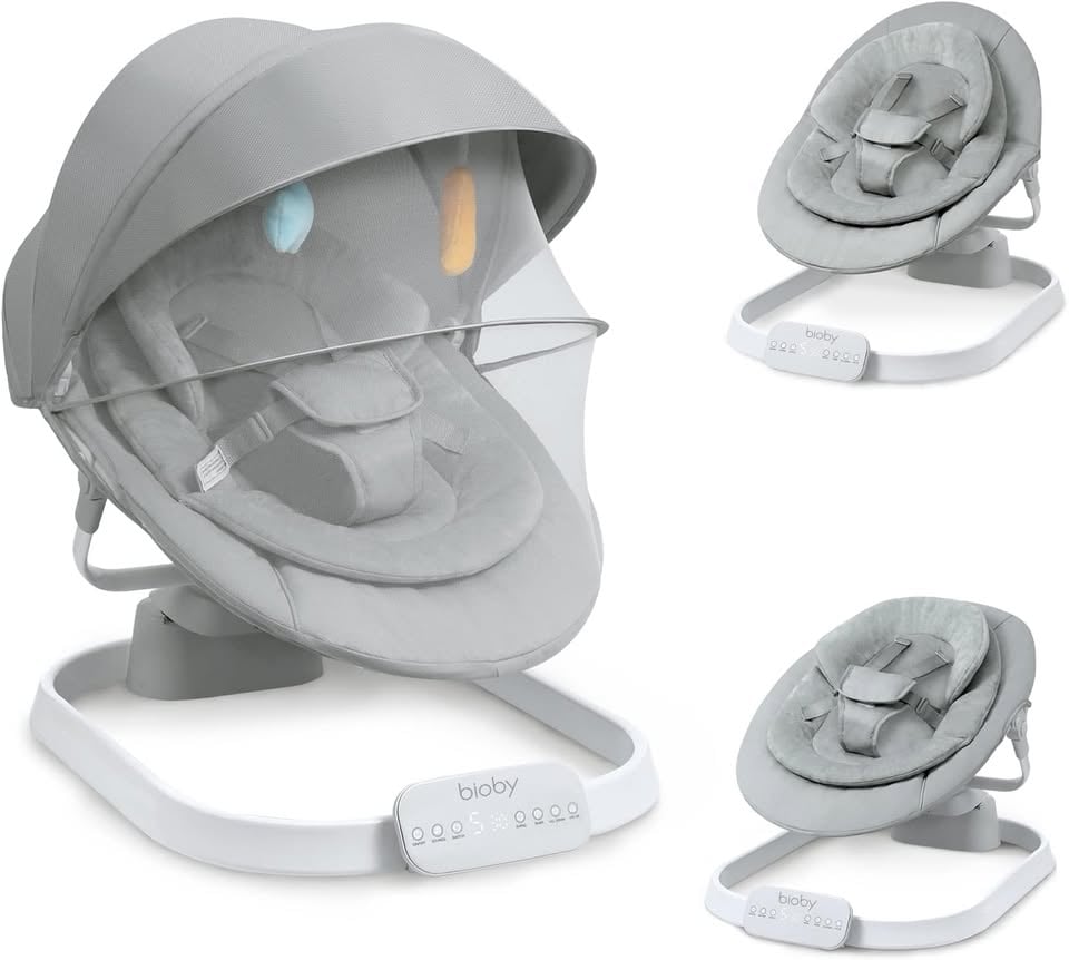 Kidilo 4in1 Deluxe Multi-functional Musical Bassinet