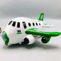 9* Inches 3in1 Battery Operated Stunt Catapult Plane With Light & Music