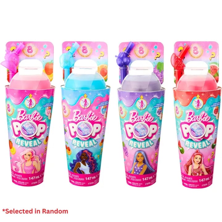 1Pc Color Reveal Doll With 8 Surprises & Accessories