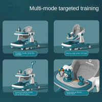 Multi-Functional Baby Walker-Blue