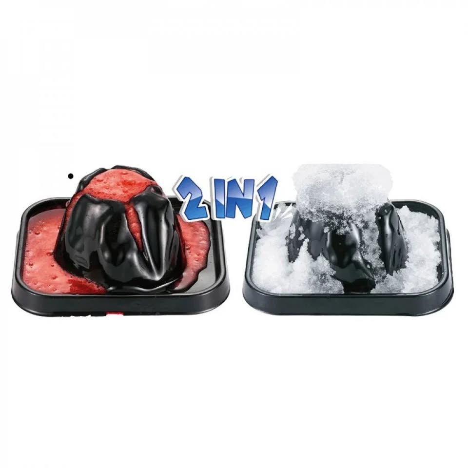 DIY 2in1 Volcano Scientific Experiment Set - 9Pcs