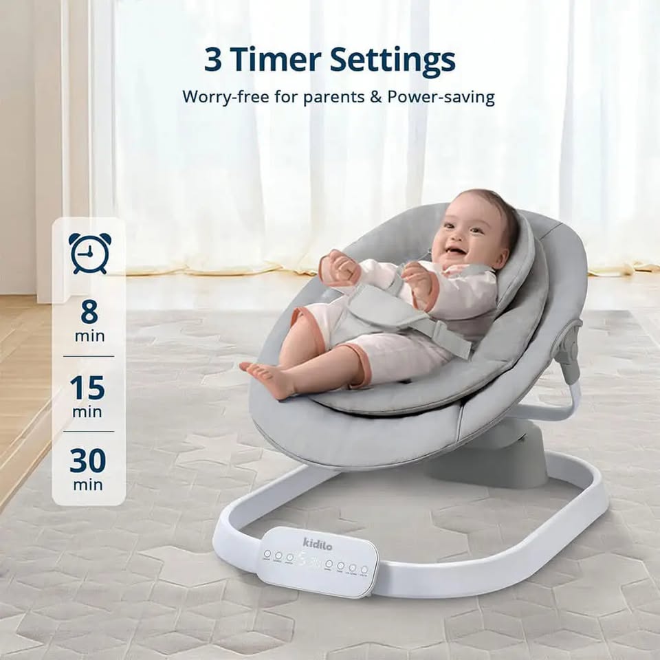 Kidilo 4in1 Deluxe Multi-functional Musical Bassinet