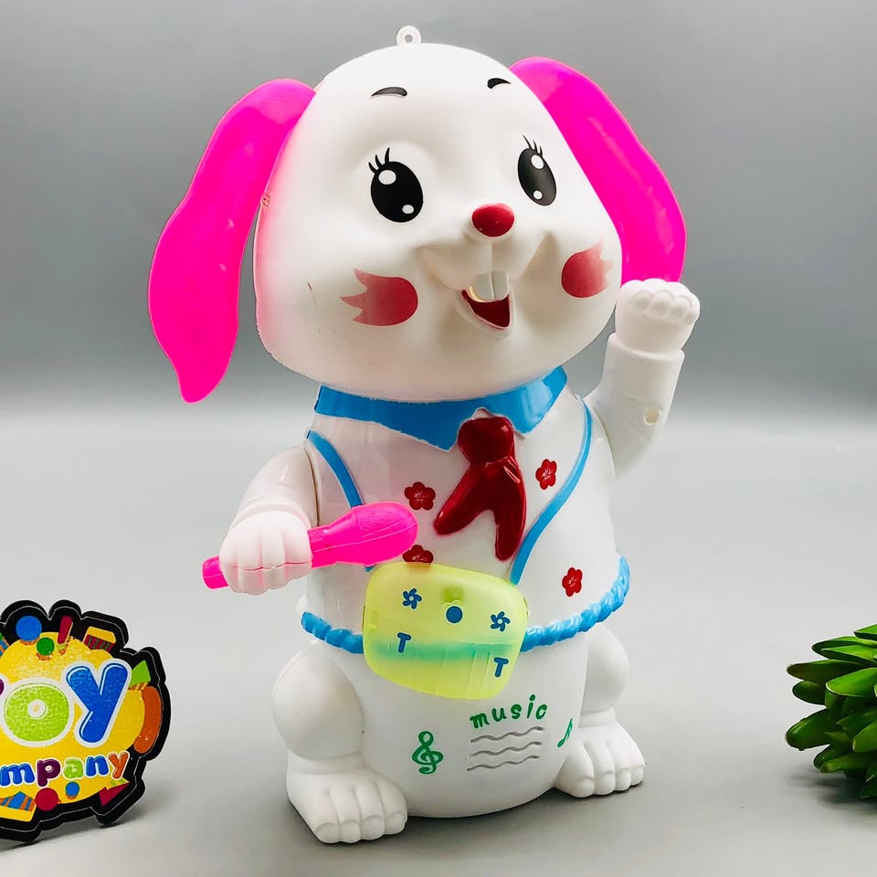 Electric Singer Rabbit With Light & Dance