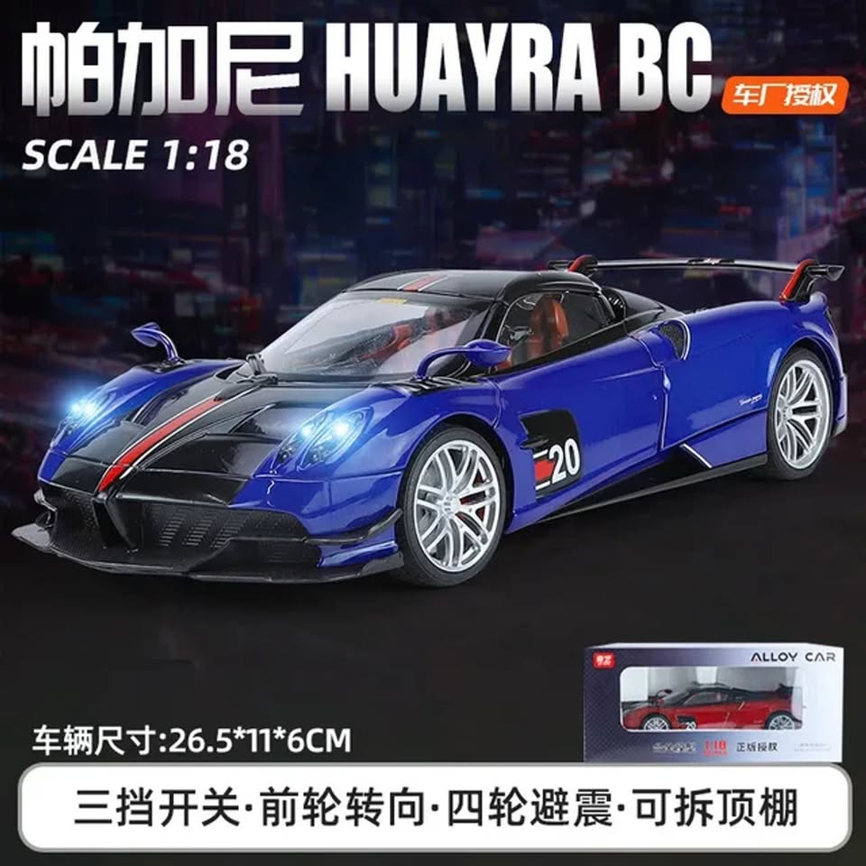 1:18 Diecast Pagani Huayra Roadster BC Model