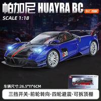 1:18 Diecast Pagani Huayra Roadster BC Model