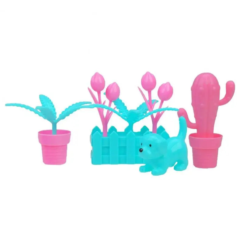 44Pcs DIY Mini Cutie Villa Doll House