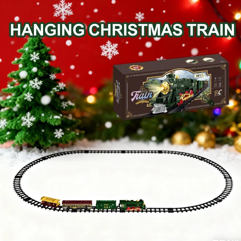 44Pcs RC Classic Train Track Set With Smoke