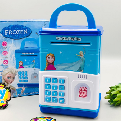 Frozen Fingerprint & Password Unlock ATM Machine