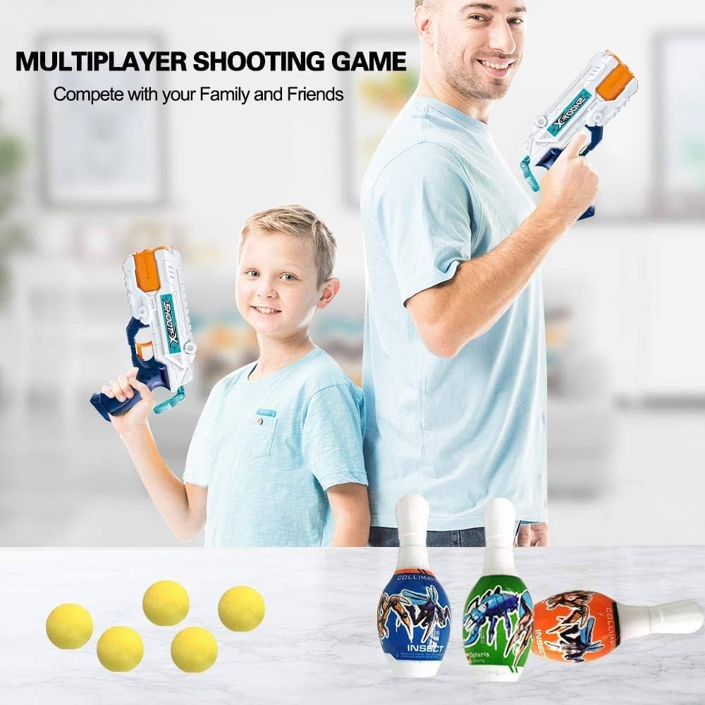 2in1 Manual Water & Soft Ball Shooting Gun