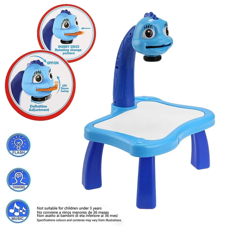 24 Pattern Frozen Projector Table