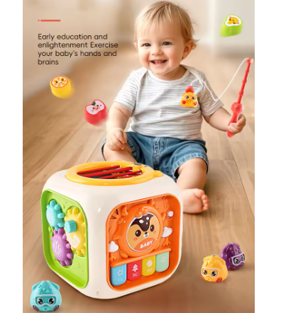 6in1 Kids Musical Activity Cube