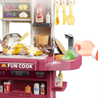 50Pcs Kids Pretend Chef Kitchen Set