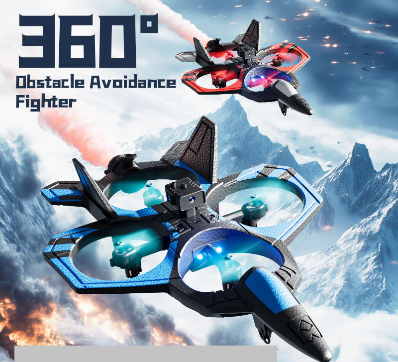 2.4G RC Flying Fighter Jet With Smoke