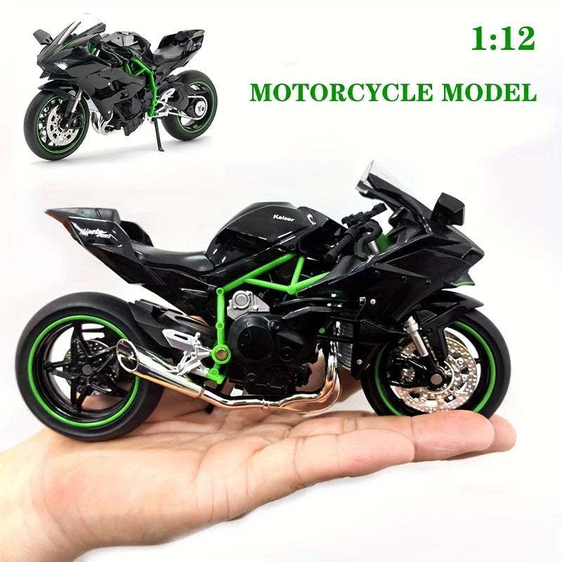 1:12 Diecast Kawasaki Ninja H2R Model Bike
