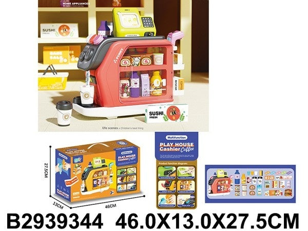 31Pcs Pretend Multifunctional  Cash Register Play House