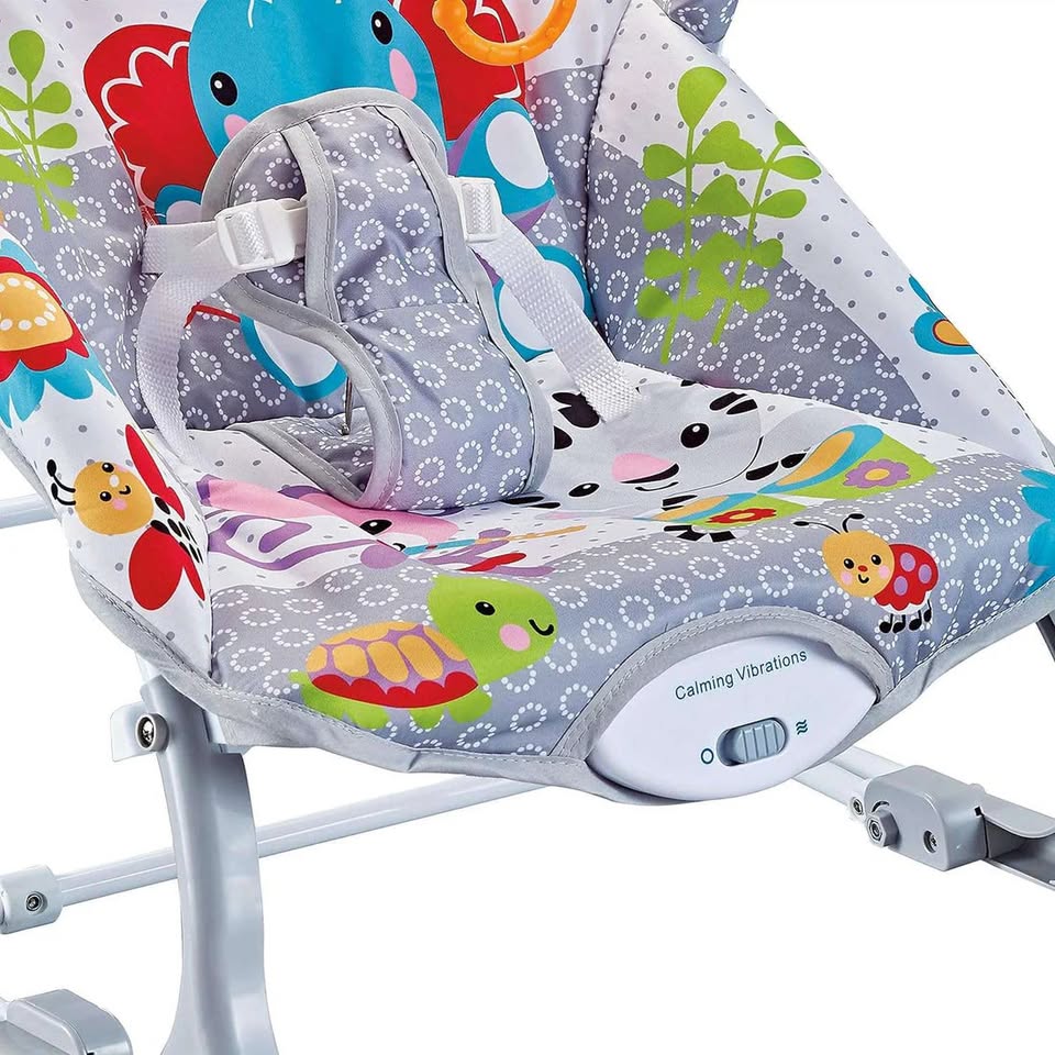 Musical Infant To Toddler Animal Design Rocker
