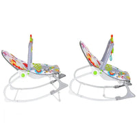 Musical Infant To Toddler Animal Design Rocker