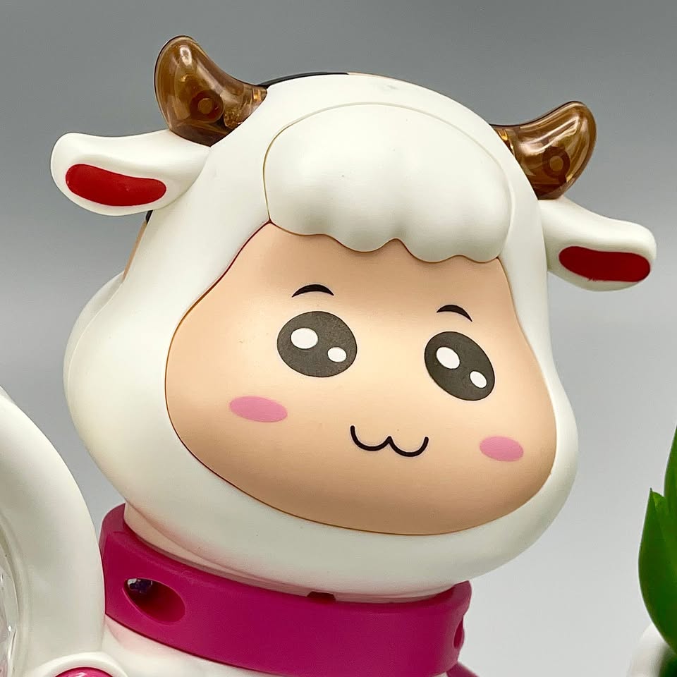 Double-Sided Sheep & Cattle Toy with Light & Sound