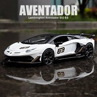 1:24 Diecast Lamborghini Aventador SVJ 63 Official Licensed Model