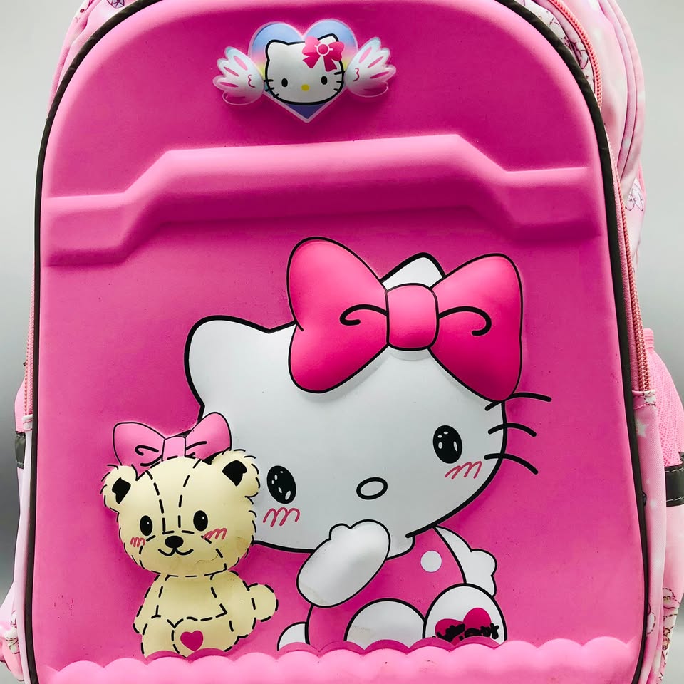 15* Inches Premium Hello Kitty Trolley School Bag