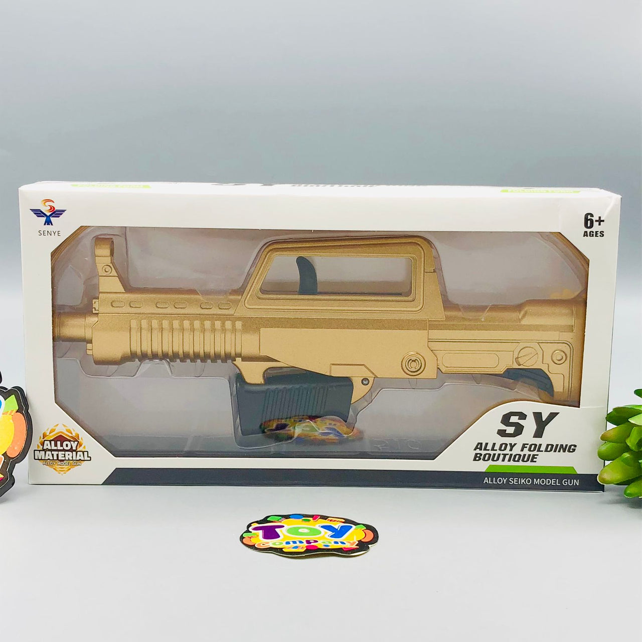 Alloy Folding Manual Military Gun With Soft Pellets