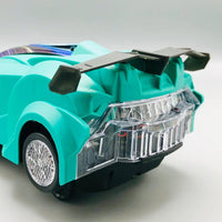 Electric Action Flying Car With Light & Sound