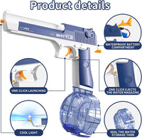 Rechargeable Desert Eagle Continuous Emission Water Gun