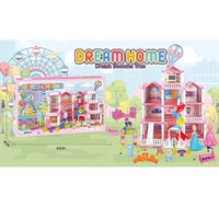 DIY Princess 7-Rooms Dream Doll House Play Set