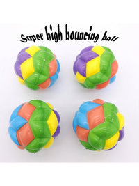 1Pc Mini Rainbow Colorful Bouncing Ball