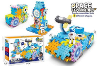 45Pcs DIY Electric Gear Rotation Building Blocks
