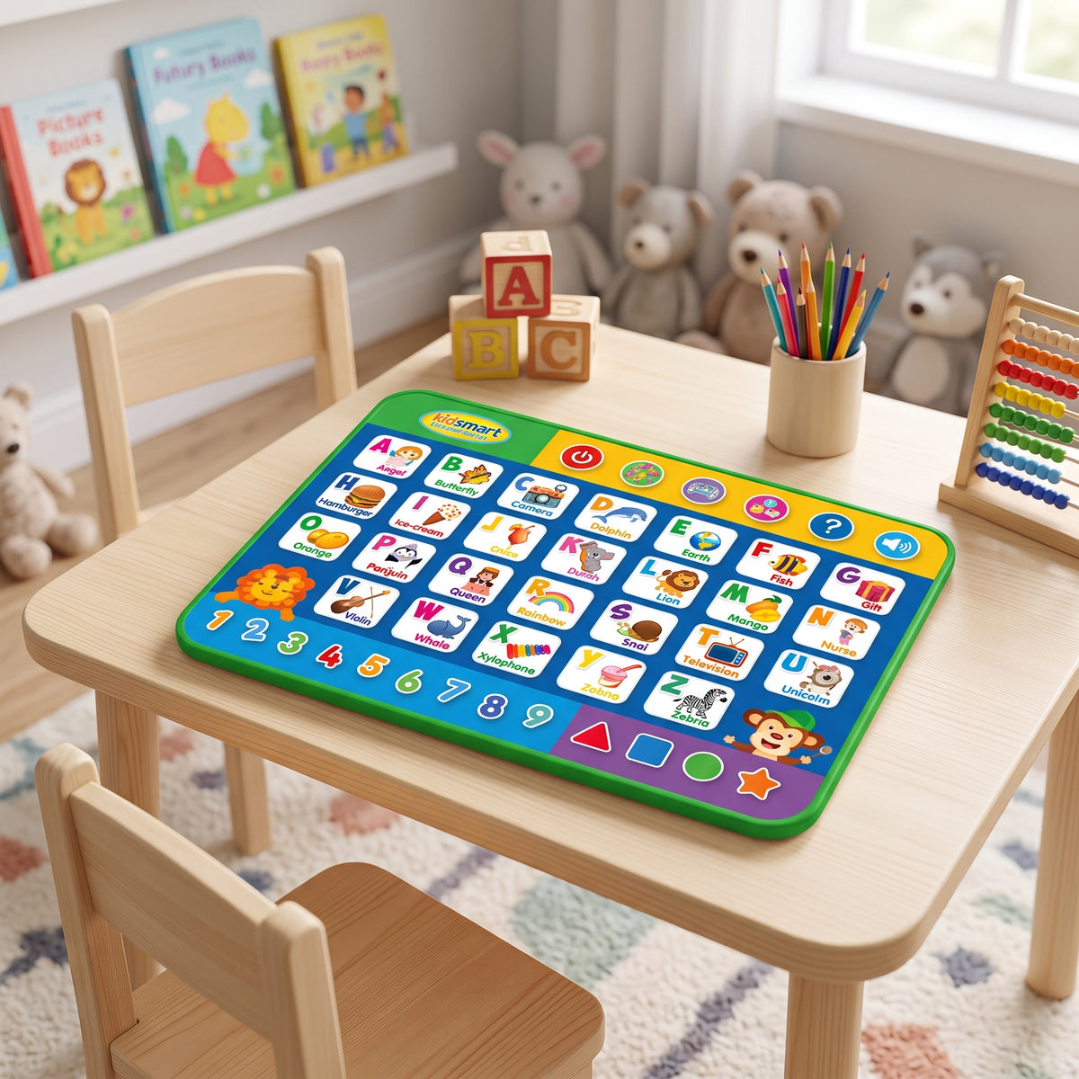 45 Keys Interactive Learning Pad With Light & Sound