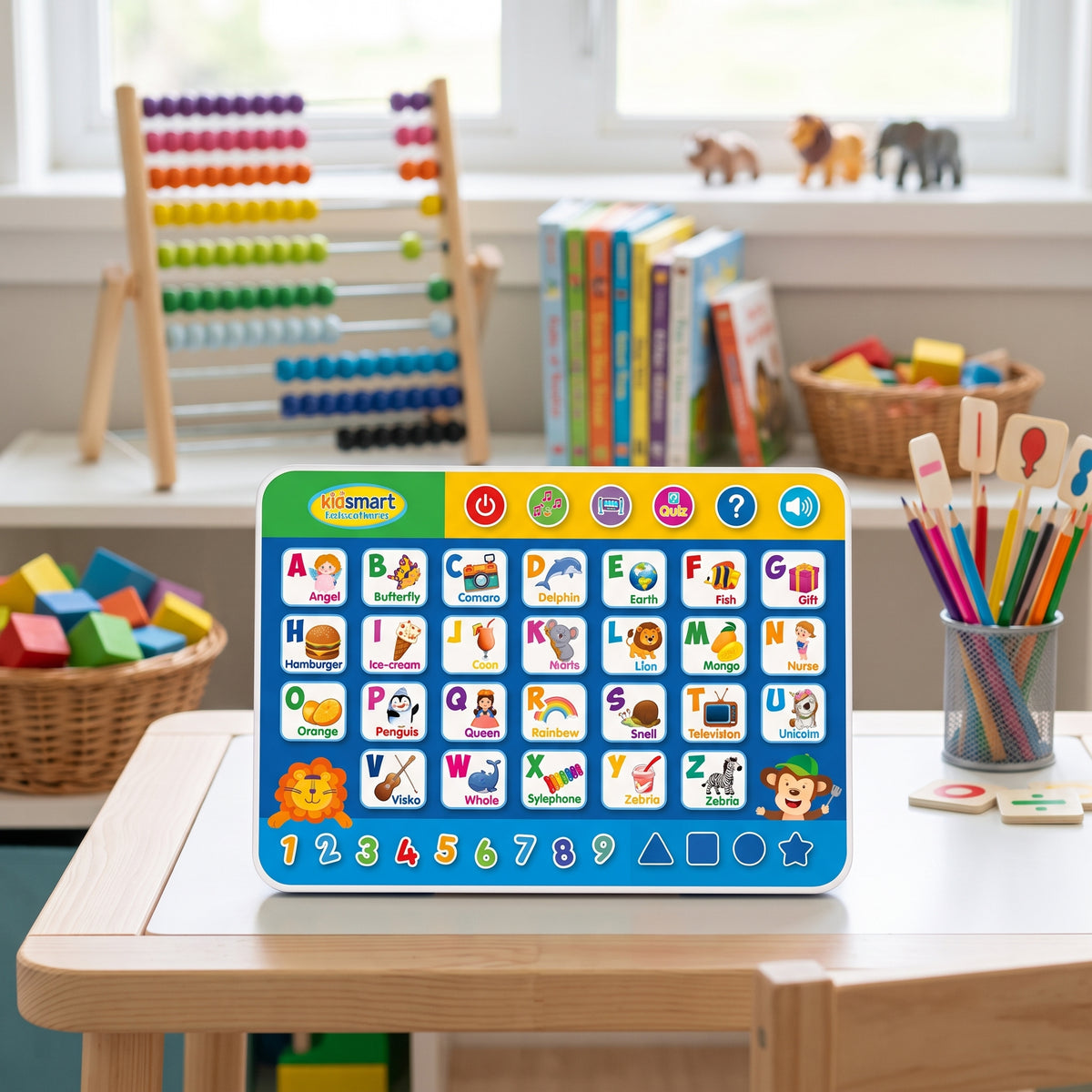 45 Keys Interactive Learning Pad With Light & Sound