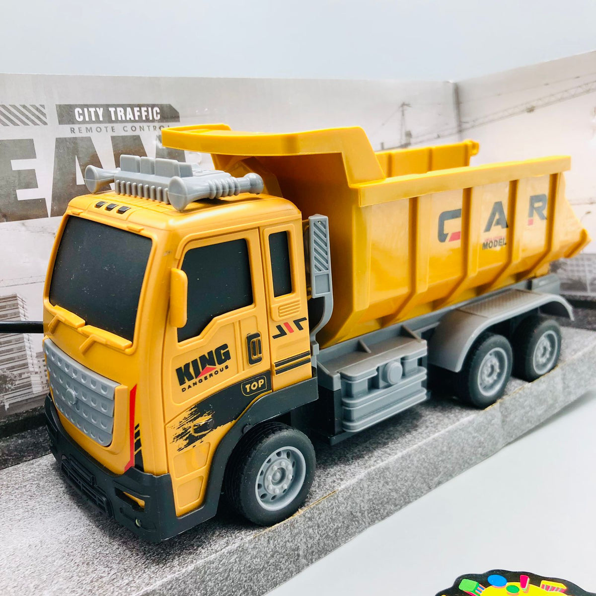 1:16 RC Construction Dump Truck With Light - Minor Fault